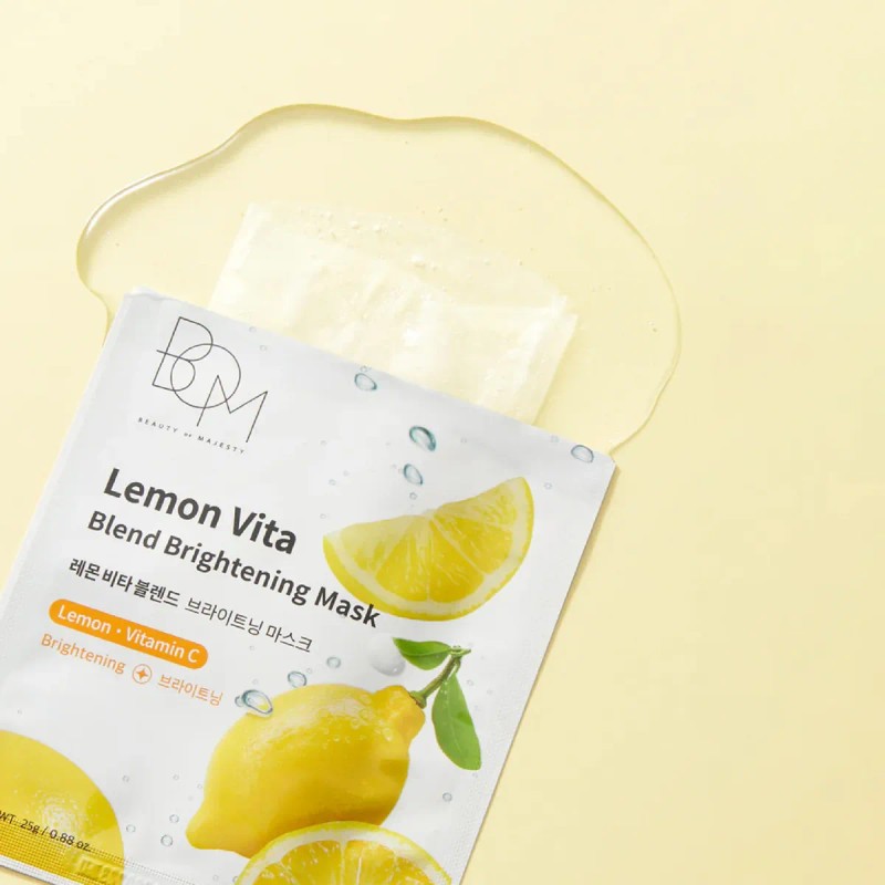 Mascarilla Lemon Vita Blend Iluminadora
