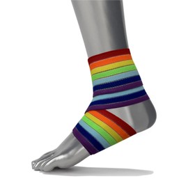 Sgozam High-Elastic Breathable Ankle Brace for Men and Women, Adjustable Compression Wrap for lantar Fasciitis, Tendinitis, Sprain, Swelling and Joint Pain, Ankle Support Suitable for Sports