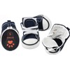 OUPEI 4 Piezas de Zapatos Deportivos de Lona para Perros