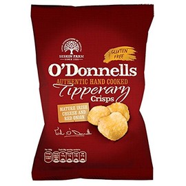 O'Donnells Mature Irish Cheese and Red Onion Flavour (2 x 125g) from Ireland