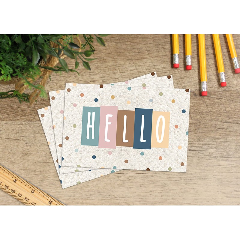 Everyone is Welcome Hello Postcards