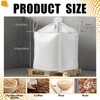 Hoolerry 10 Pcs FIBC Bulk Bag, 1.5 Ton 35" L