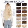 Clip-In Real Hair Extensions, 8-Piece Set, Remy Hair Soft