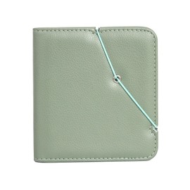 MUZIRI KINOKOO 28 Pockets Photo Album for Instax WIDE 400/WIDE 300/WIDE 210 Camera, PU Leather Album for Instax Wide 400/210/300 Camera, 4.25 * 3.4-inch Films Collection Souvenir Album Book - Green