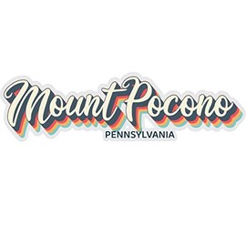 Mount Pocono Pennsylvania Souvenir 2-Inch Magnetr 3D Design 2-Inch|Magnet