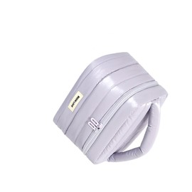 Tragbare Makeup Tasche mit groß für Damen und Frauen/Schminktasche mit reißverschluss/Reise Kosmetiktasche/Make Pinsel Organizer Bag/Wasserabweisendes Daunenjackenstoff/Cosmetic Handtasche