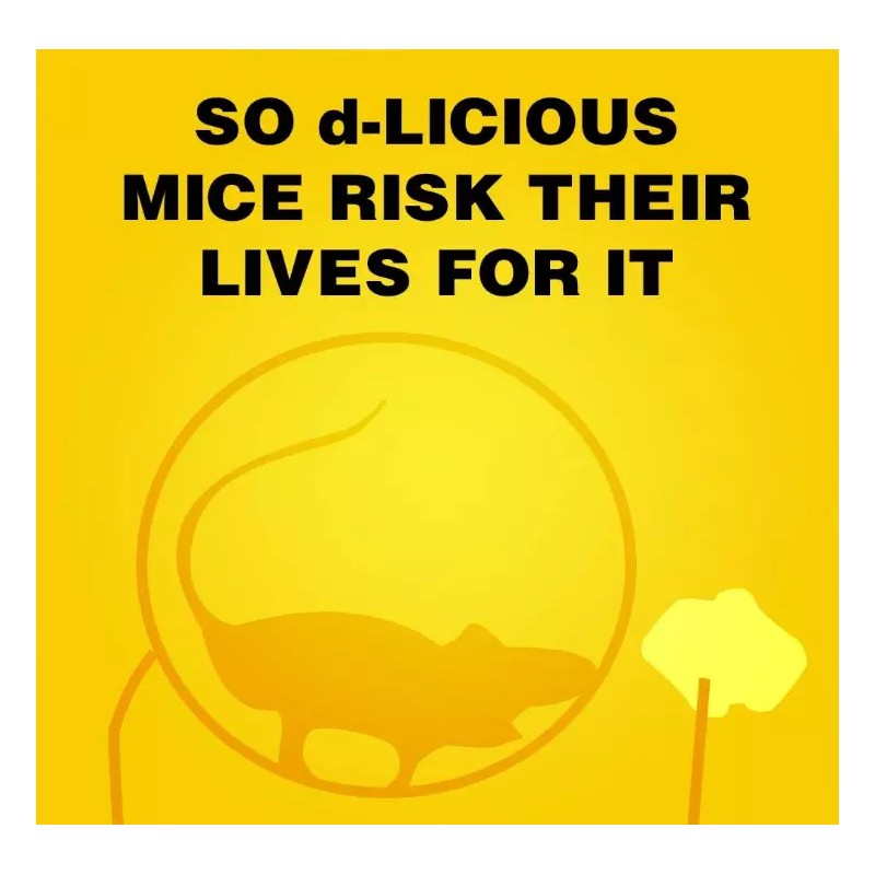 d-CON Refillable Corner Fit Mouse Bait Station, 1 Trap +