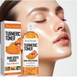 Turmeric Refreshing Toner, Deep Moisturizing with Hyaluronic Acid & Natural Turmeric, Evens Skin Tone, Anti-Wrinkle, Long-Lasting Hydration, Soothing, All Skin Types