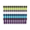 48 Clothes Pegs Soft Grip Soft Touch Soft Touch (Green,