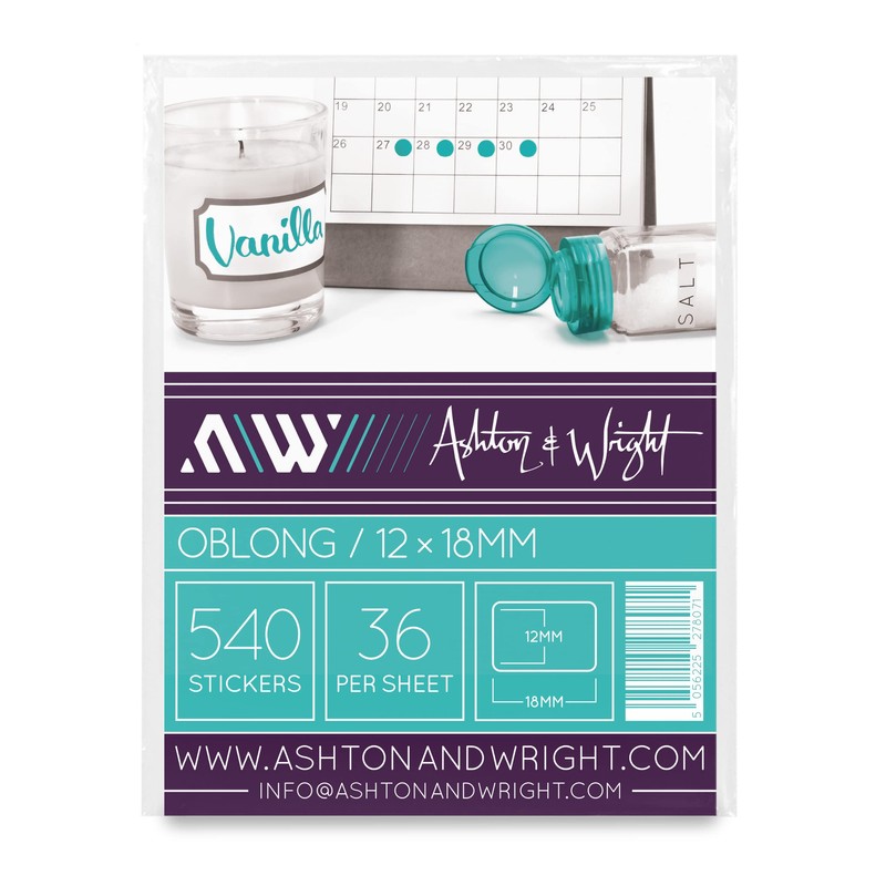 Ashton and Wright - Easy Peel Colour Coding Labels -