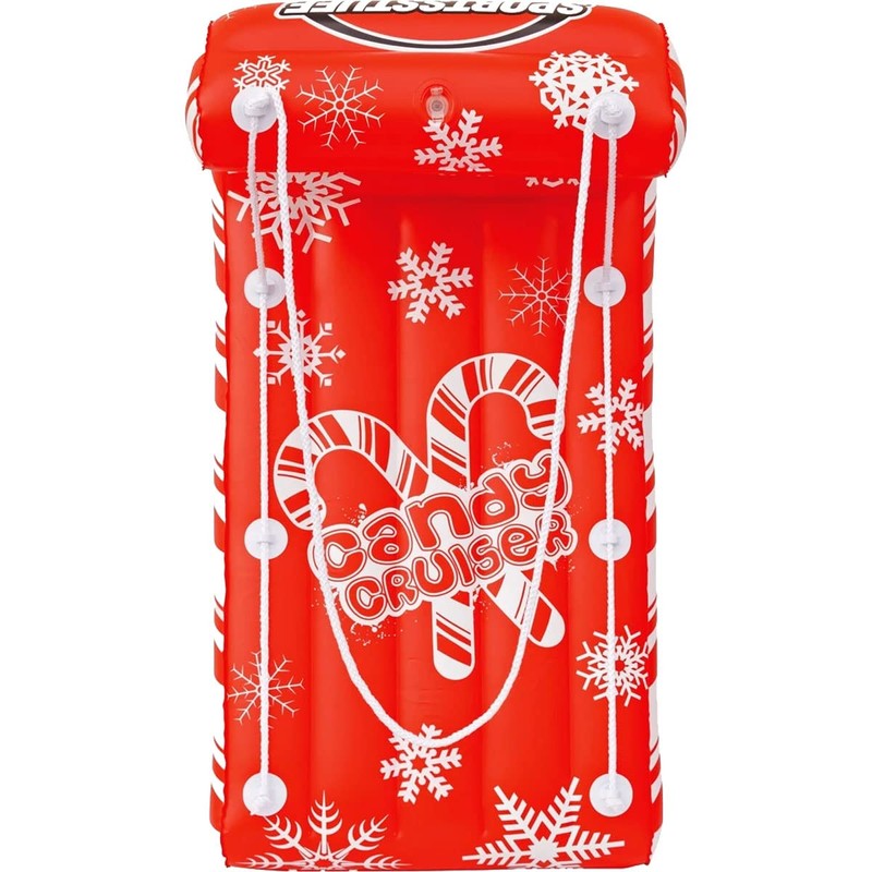 SPORTSSTUFF CANDY CRUISER Snow Tube Red, 51 x 24 in.