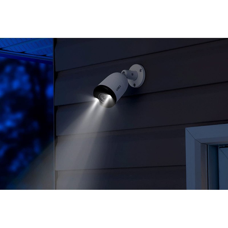 Lorex 4K IP Ultra HD Wired Bullet Security Camera with