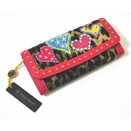 Think – Bee sinkubi- thinkbee animaruha-to Beige Long Wallet thinkbee6161 – 01 [sinkubi- Think Bee sinkubi-. Think Bee. thinkbee]