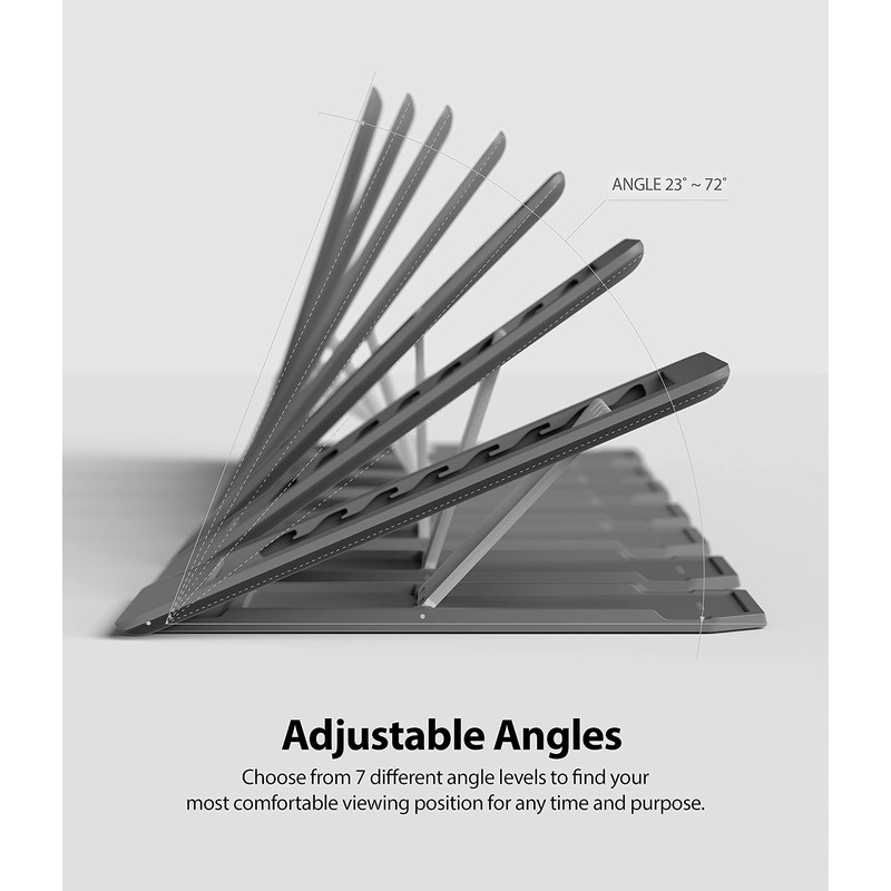 Ringke Outstanding Universal Tablet Stand Spring-Action Kickstand - Dark Gray