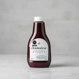 Chamaica 500ml Chamoy De Jamaica Endulzado Con Stevia Chía Chile Dulce Saludable 550g Salsa Botanas Frutas