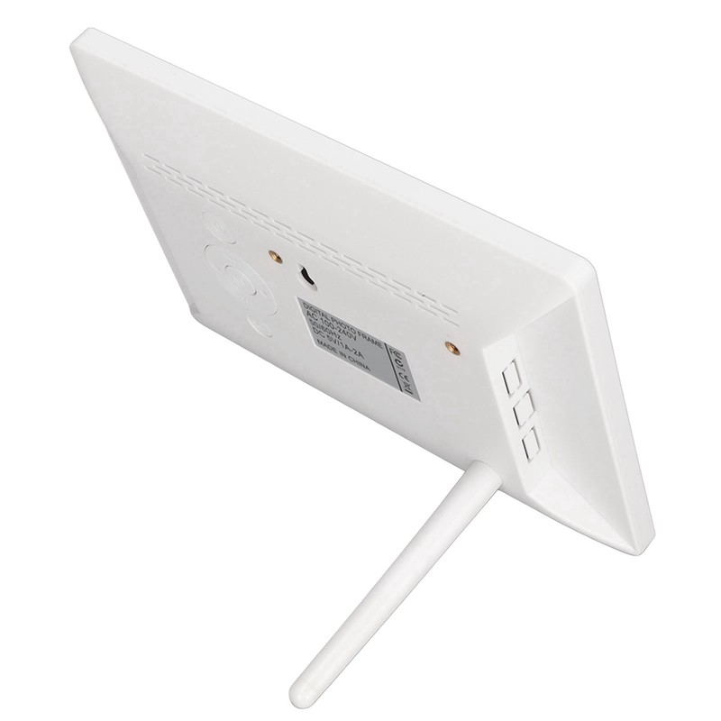 Digital Photo Frame 8in 1280x800 Support MP3 MP4 HD Video