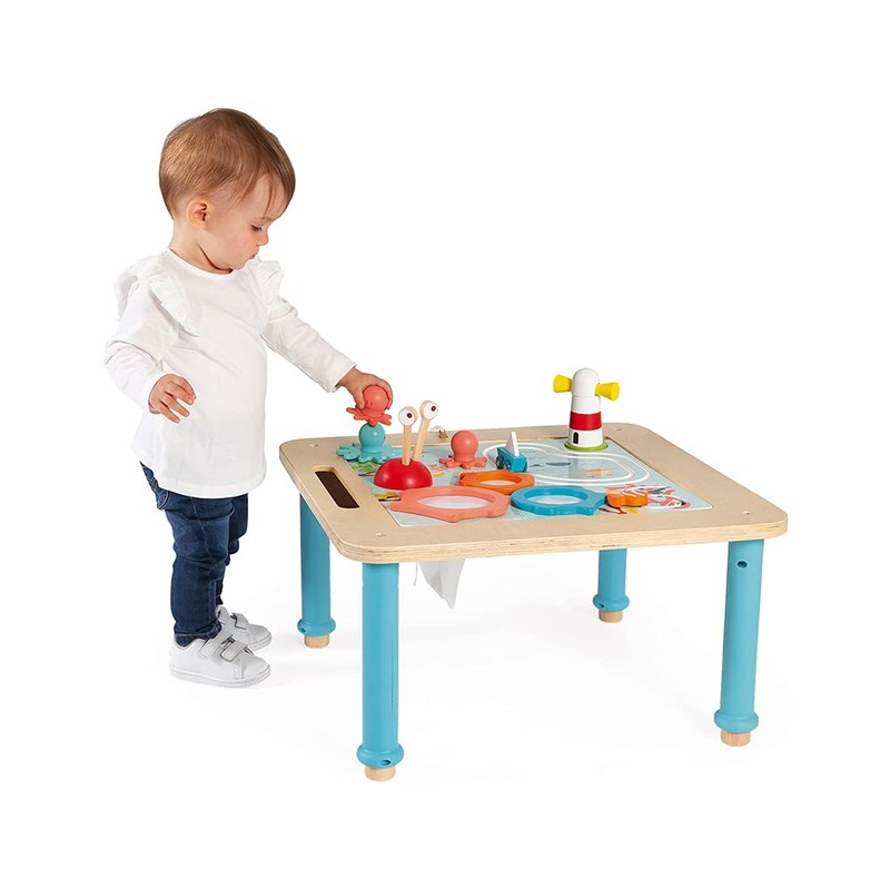 Janod - J08041 - Evolutionary Wooden Activity Table - 5