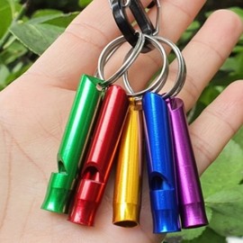 Women's Self-Defense Keychain Whistle for Night Safety Whistle 12ea