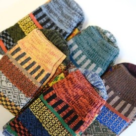 zfyanssee 5 Pairs Mens Thermal Socks, Thick Warm Breathable Crew Socks for Winter (colorful A)