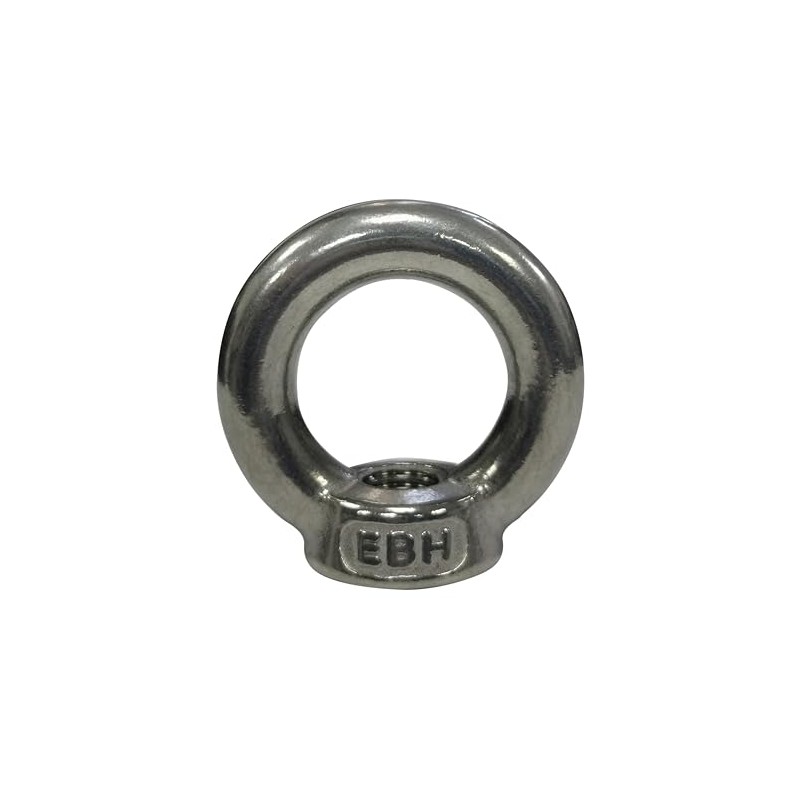 M6 Lifting Eye Nuts Made from Marine Grade A4 Stainless