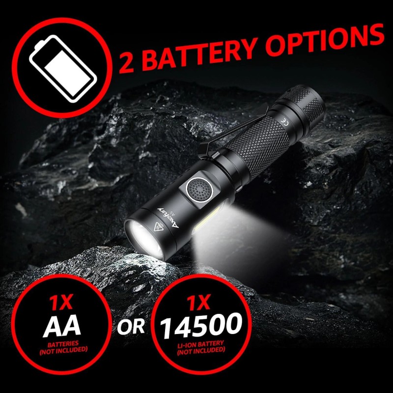 Axefury Qtu(2), Axefury A5 700 Lumens Tactical Waterproof Led 6