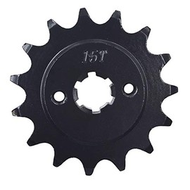 AHL 520-15T Front Drive Sprocket Yamaha YFS200 Blaster 1989-2006/TTR230 2005-2006/HYOSUNG GT250R 2007-2013/GT250 R Sport 2004-2008 /GT250 ER FI 201 1-2015 (15t)