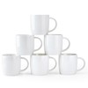 GBHOME 12 OZ Off White Coffee Mugs Set, Porcelain Coffee