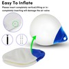 12inch Boat Mooring Buoy 2Pack,Round Boat Fenders Ball Boat Buoy