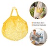 sourcing map Cotton Mesh Bag, 15x13.8 Reusable Washable Mesh Net