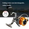 Left/Right Interchangeable Metal Spinning Fishing Reel Fish Bait High Speed