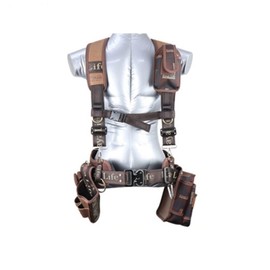 Kaya Life Leather Multi Tool Holders Suspender + a Drill Holster + a Multi Tools Holster + a Wide Width Belt