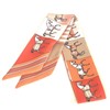 Horse Equestrian Skinny Scarf for Women Handbag - Silk Like