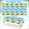2PCS Summer Beach Tablecloth for Beach Party Decorations, 54"X108" Hawaiian