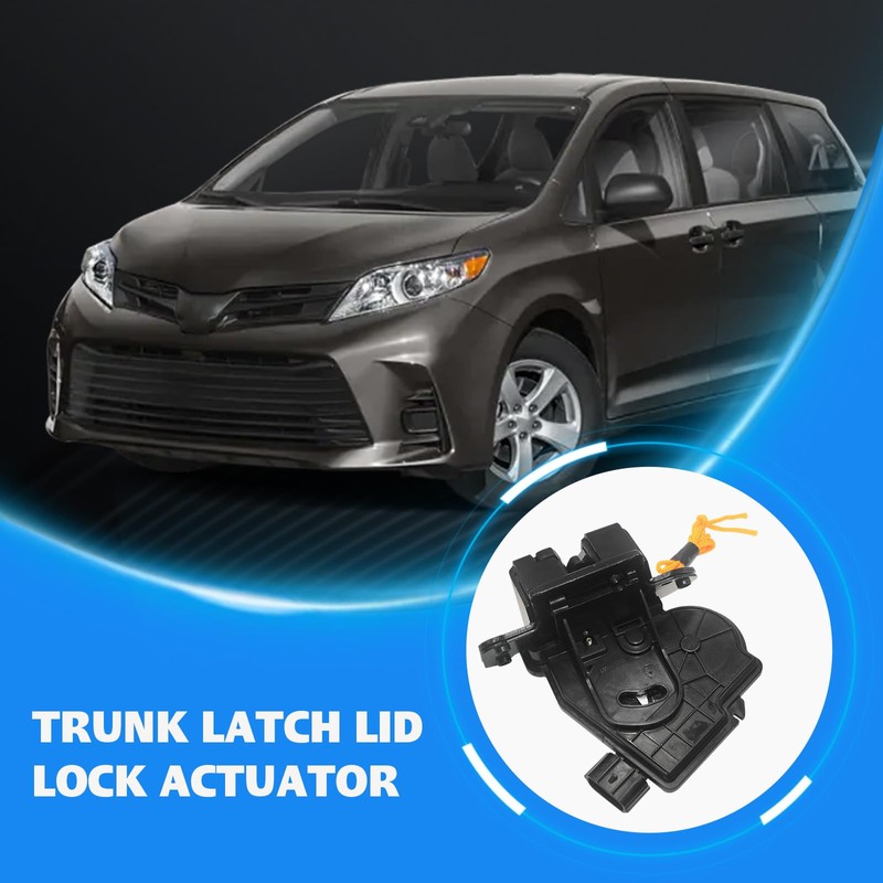 69350-08020 Rear Tailgate Trunk Latch Lid Lock Actuator for Toyota