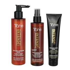 Tahe Intense Cleansing Kit - Facial Thermal Tonic 200ml + Facial Cleansing Emulsion 200ml + Facial Scrub Exfoliant 100ml