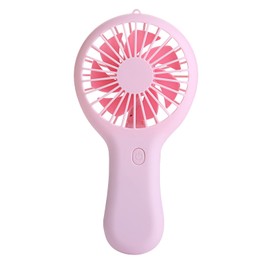 CHNLML Handheld Rechargeable Fan,Portable Mini Pocket Hand Fan Battery Powered with Base Eyelash Nail Art Make up Fan for Girls Women Kids Outdoor Travel Mini Fan for Wedding Guest Gifts(pink)