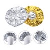 Minkissy 6pcs Aluminum Foil Heat Insulation Caps Professional Hair Dyeing