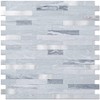 DICOFUN 10-Sheets Peel and Stick Backsplash Wall Tile, Faxu Stone