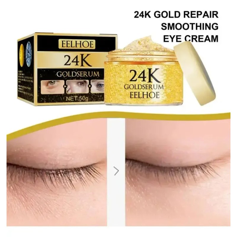 Ee Serum Oro 24k Antiarrugas, Colageno, Aclarante Piel Ojos