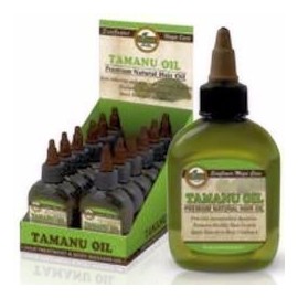 Difeel Premium Natural Hair Oil - Tamanu Oil 2.5 Ounce (2-Pack)