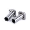 Ruimou 2pcs LMK10UU Longer Model Square Linear Bearing Sliding Unit
