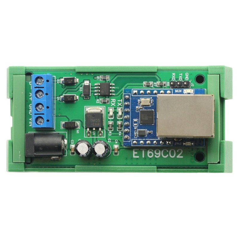 RS485 to Ethernet TCP/IP Converter for MQTT Modbus RTU Module