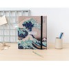Grupo Erik Hokusai Ring Binder, 2 Rings, Japanese Art, Folder
