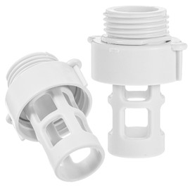 2 Pack Pool Drain Connector Replacement, 10184 Garden Hose Drain Plug Connector for Intex Round Swimming Pools Pool Hose Adapter for Easy Water Management