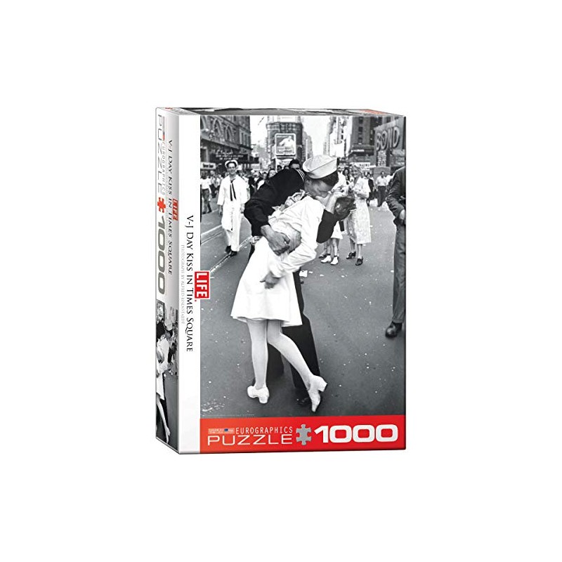 EuroGraphics Kissing on VJ Day Life Magazine (1000 Piece) Puzzle