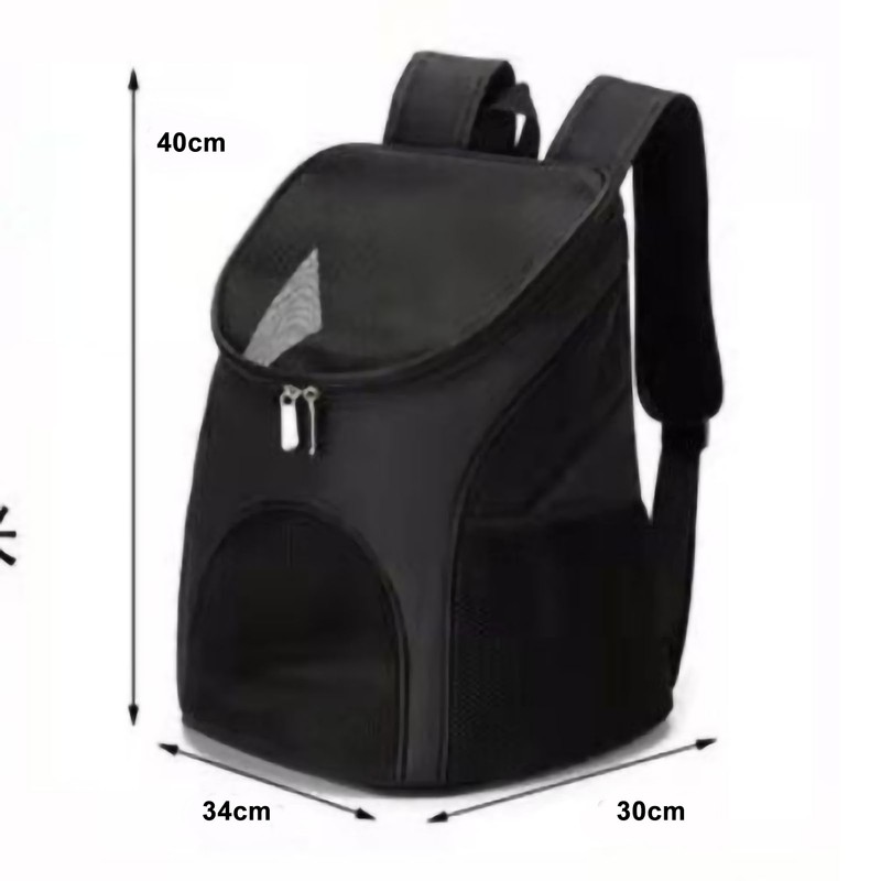 Pet Breathable Backpack Shockproof Foldable Cat Travel Carrier with Carry