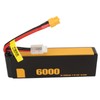 3S Lipo Battery 60C 11.1V 6000mah Impact Resistant Long Life