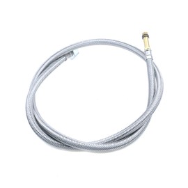 Semetall Faucet Water Supply Lines 2 Pack Stainless Steel Faucet Supply Lines Connector,Braided Supply Hose Female Compression Thread x M10 Male Connector (47 Inch Long)