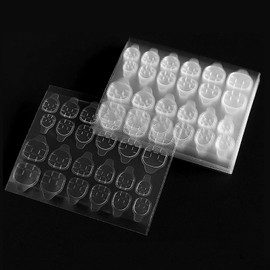 240PCS Nail Sticky Tabs – 10 Sheets Nail Glue Tabs for Press On Nails, 6 Sizes Ultra Thin Waterproof Adhesive Nail Tabs, Double Sided Nail Tape Stickers for Fake Nails