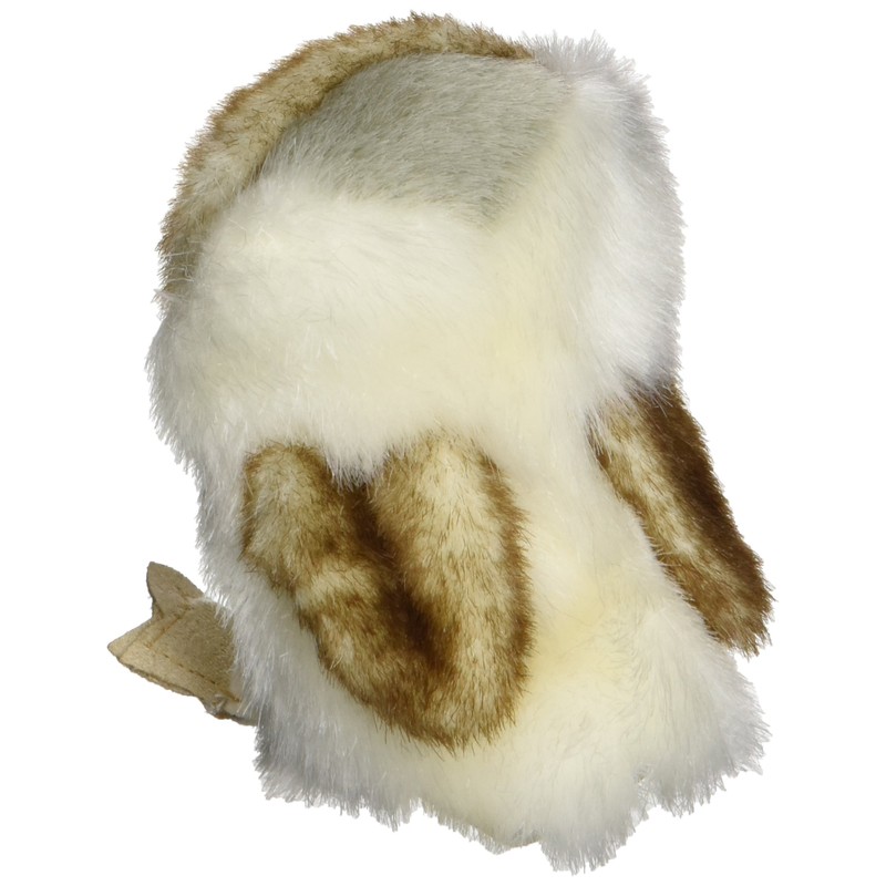 Folkmanis Mini Barn Owl Finger Puppet Cream, Brown, 1 EA